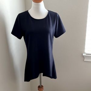 Navy blue top